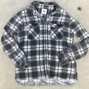 Billabong Women's Grey/White Flannel